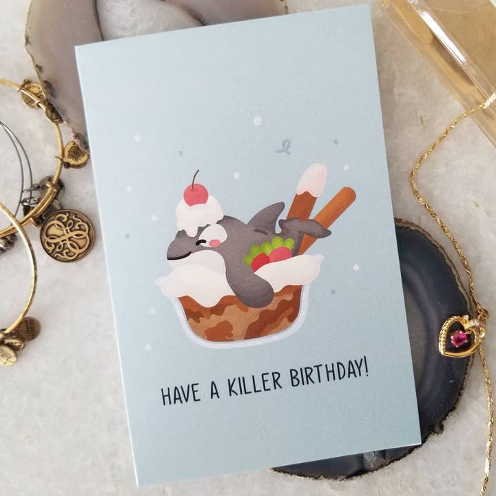 Party Animal Birthday Card for wholesale by Science cobs