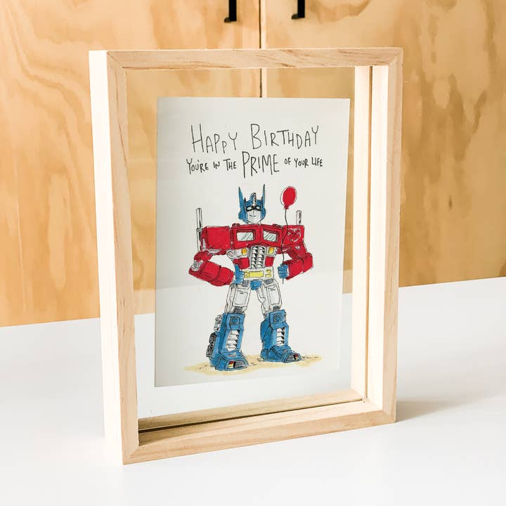 Well Drawn - Wholesale Birthday Card - Happy Birthday, You're In the Prime of your life4