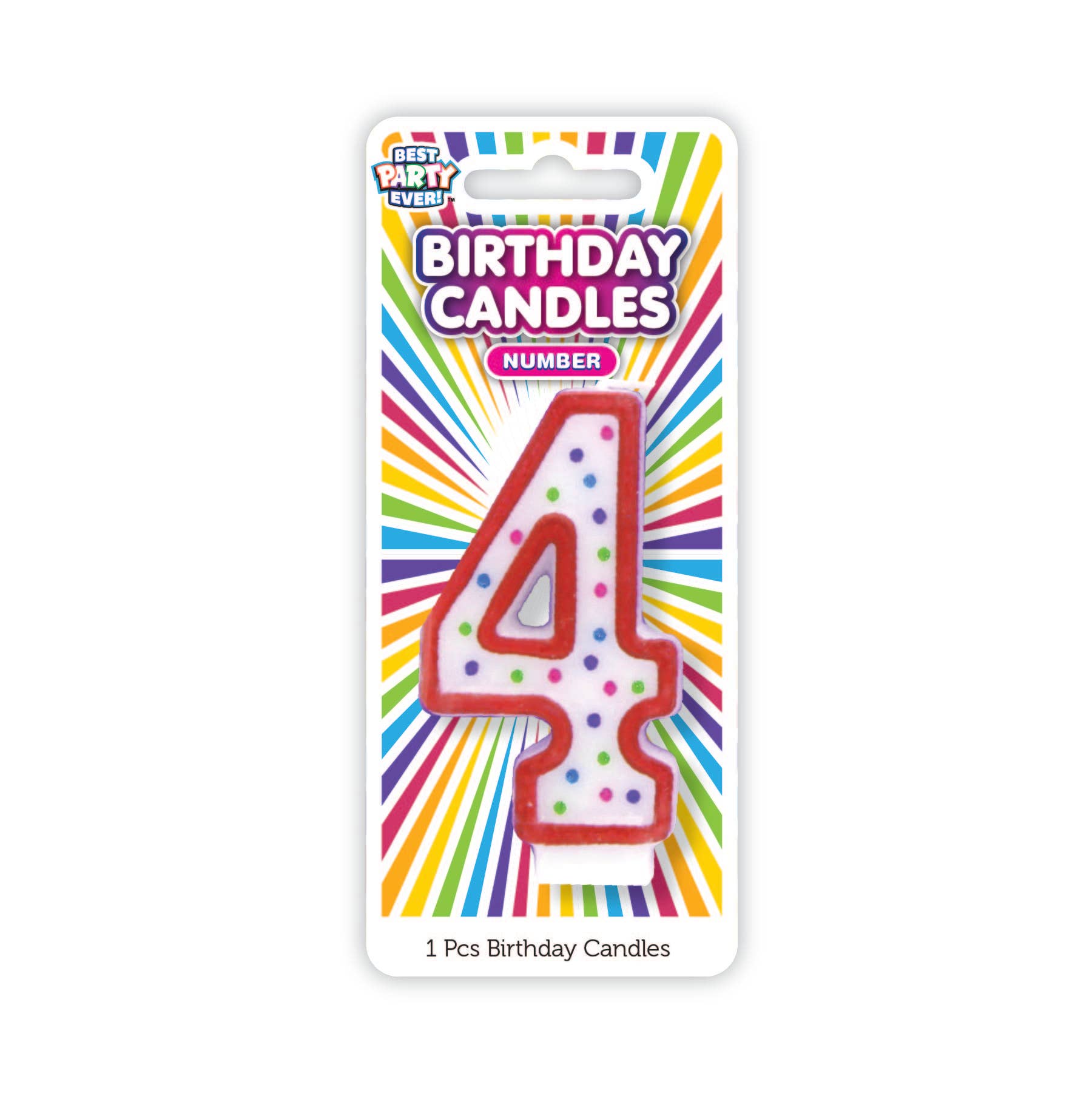 JFL Enterprises - Wholesale Cake Candle - 0-9 Number Birthday Candles Starter Pack2