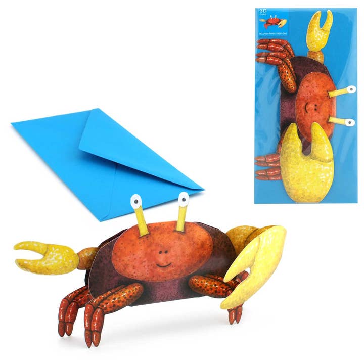 carte animal 3D cancer pour la vente par Gollnow Paper Creations