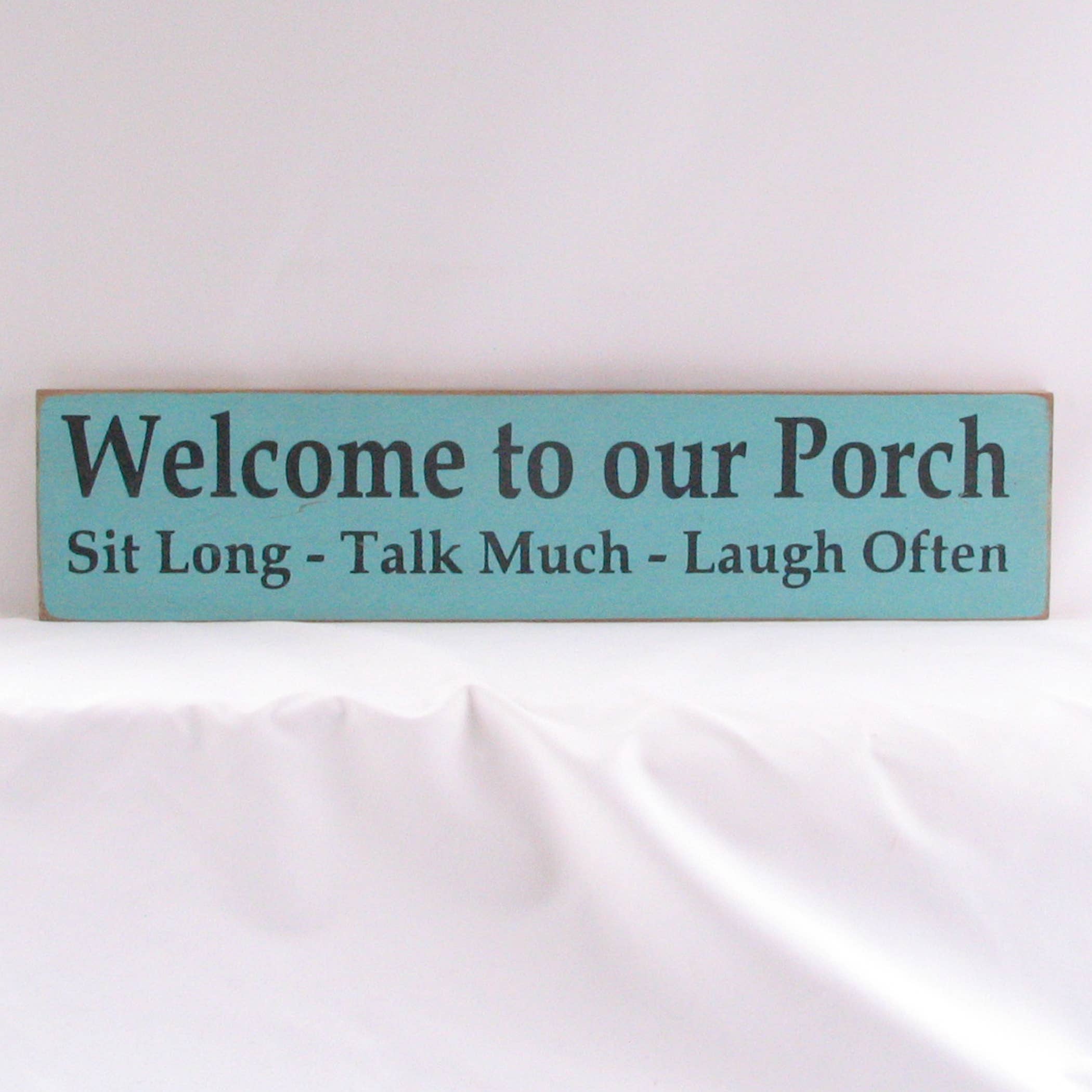 New Direction Crafters - Vendita all'ingrosso Cartelli - Cartello in legno Welcome to our Porch, Welcome to our Porch Distr3