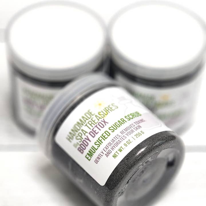 Spa Treasures - Wholesale Body Scrub/Exfoliant - Body Detox Emulsified Sugar Scrub0