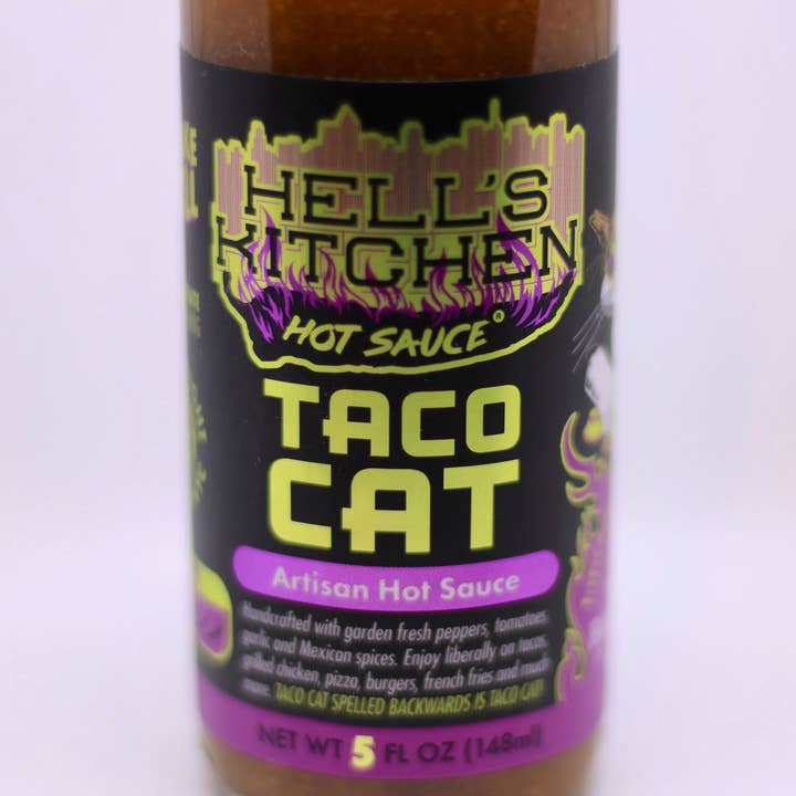 Hell's Kitchen Hot Sauce - Wholesale Hot Sauce - Taco Cat Case 5oz. Bottles