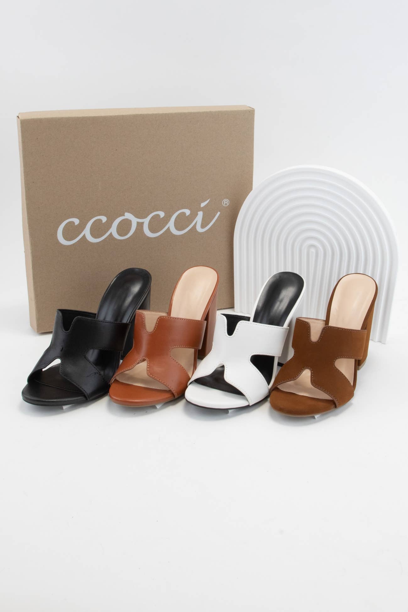 CCOCCI – wholesale High heels – Women’s – AVILA-79 H CUT OUT UPPER BLOCK HEEL HIGH HEELS0