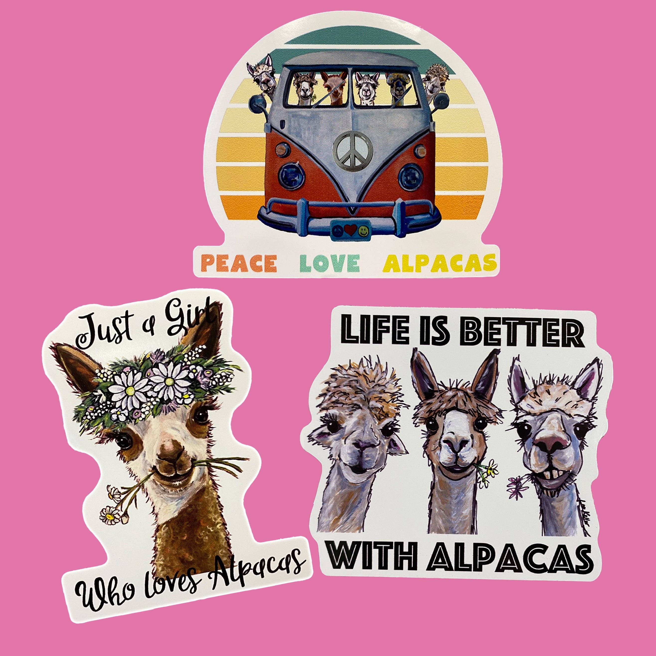 Alpaca Sticker Kawaii Sticker Sheet Happy Mail Stickers Cute Sticker Pack Sporty Ray & Sweet Coco Sheep Stickers Sticker Bundle