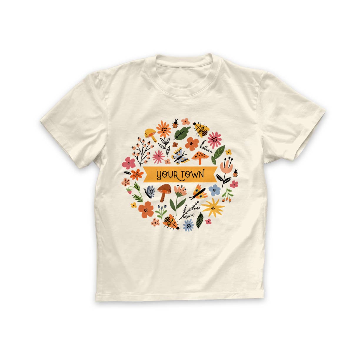 Rock Scissor Paper - Wholesale Screen Printed T-Shirt - Kids - Personalized City Toddler T-Shirt - Meadow Name Drop Design1