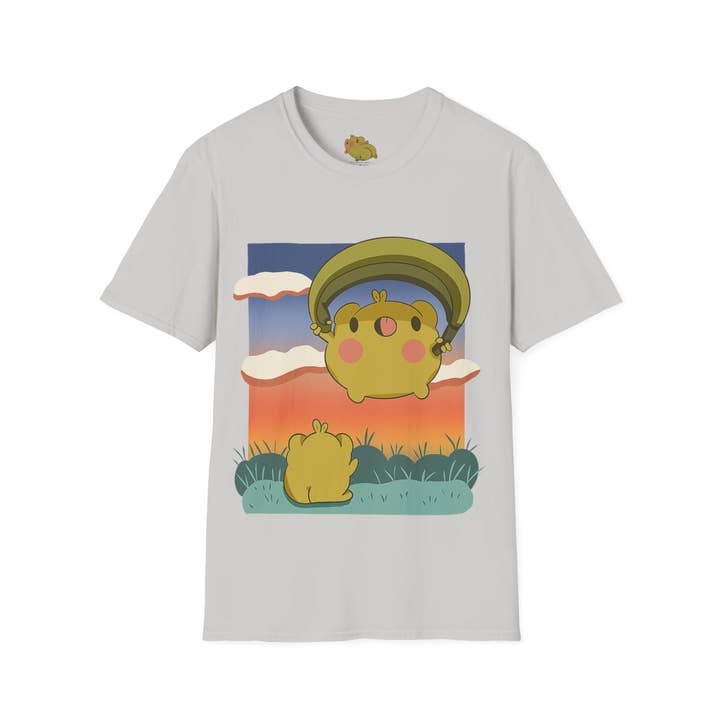 flyin - Unisex Softstyle T-Shirt for wholesale by froggiebums