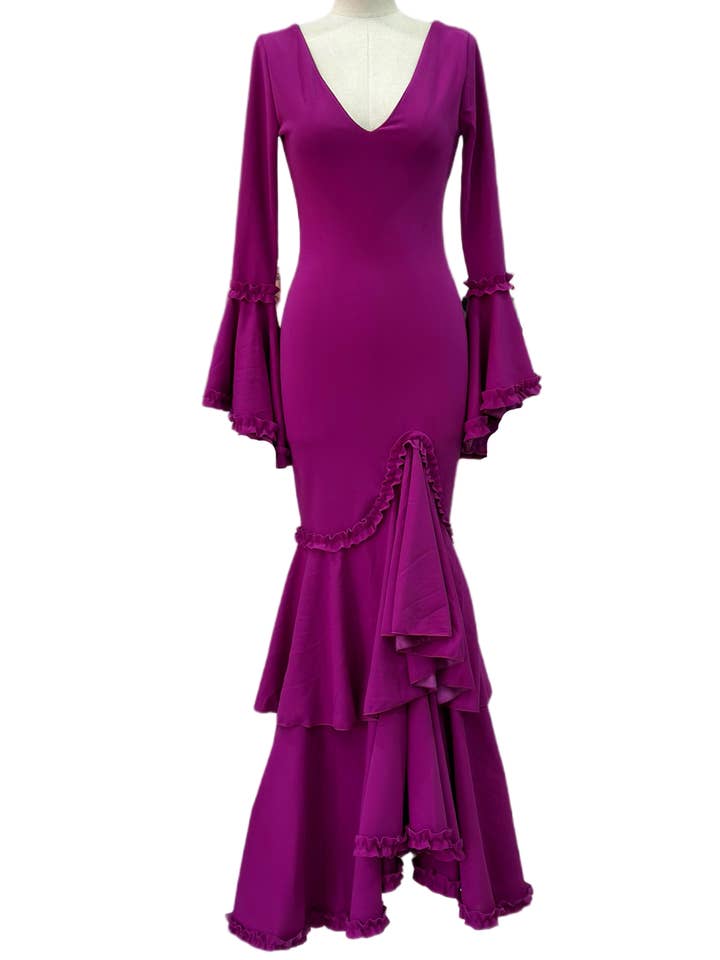 BOUGAINVILLE BUGANVILLA FLAMENCO DRESS EMMA WU DESIGN X FLAMENCA 0491 for wholesale on Faire2