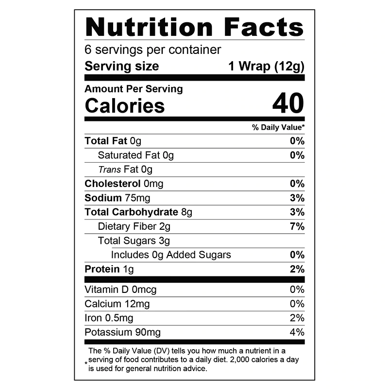 NewGem – Großhandel Brot/Tortilla – Italian Tomato - 6er-Pack Sandwich-Wraps8