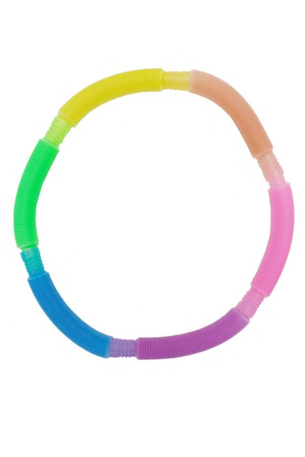 Cap Zone - Vente Fidget/jouet anti-stress – enfant - Tube accordéon extensible Pop Snap de couleur néon Fidget sensoriel1