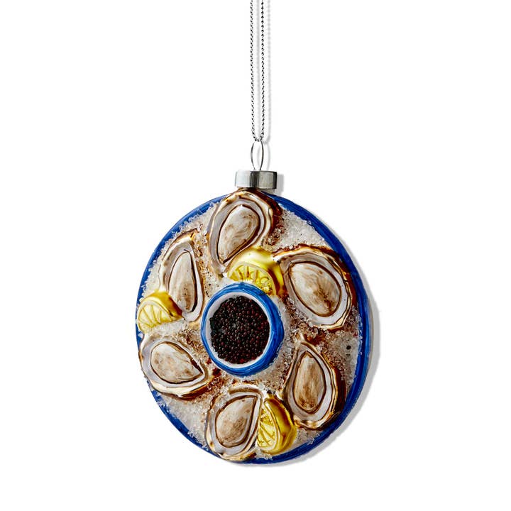 Multicolored Oyster Christmas Tree Ornament for wholesale on Faire