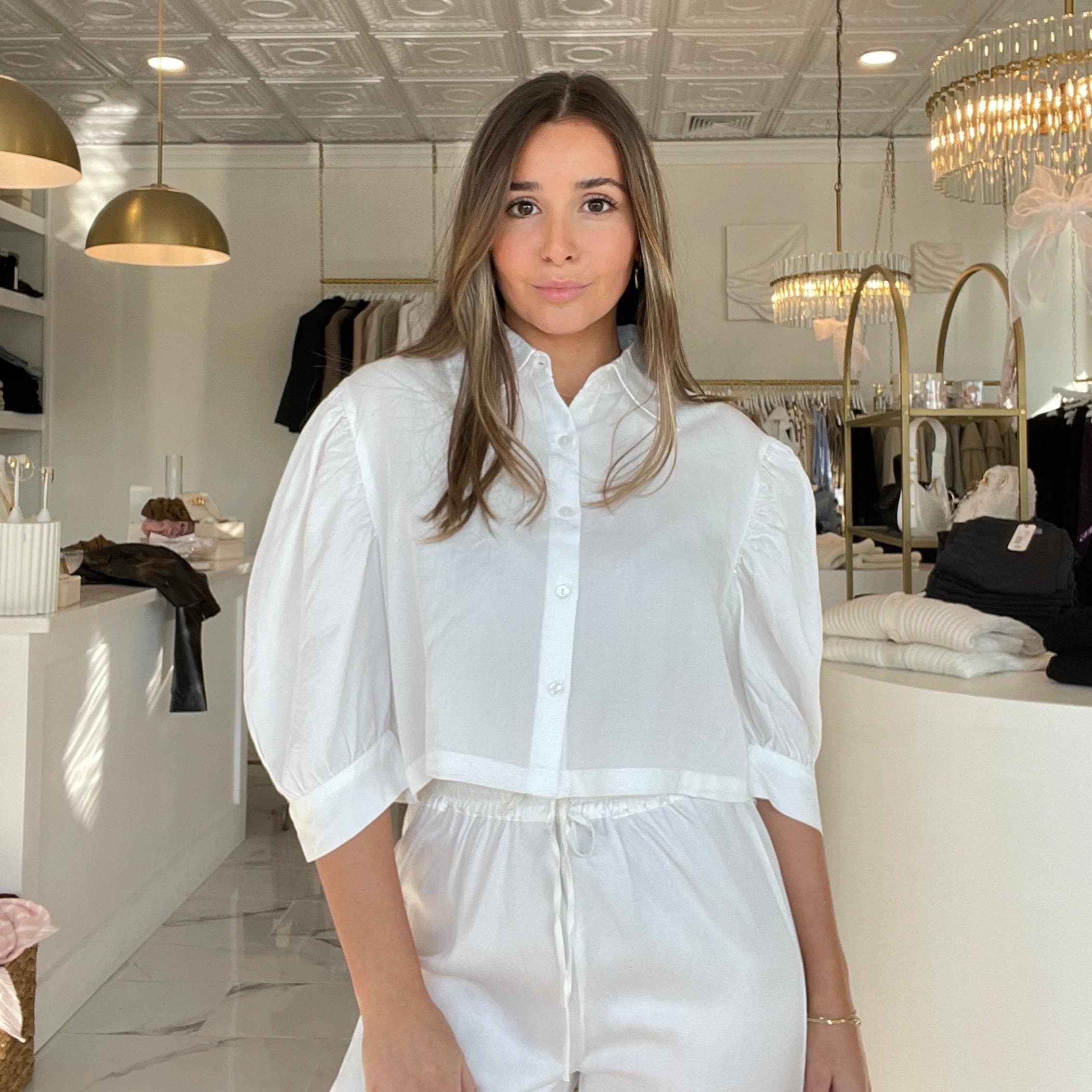 Airotciv by Victoria – Camisa com botões no colarinho – Mulher por atacado – Topo da Bastilha5