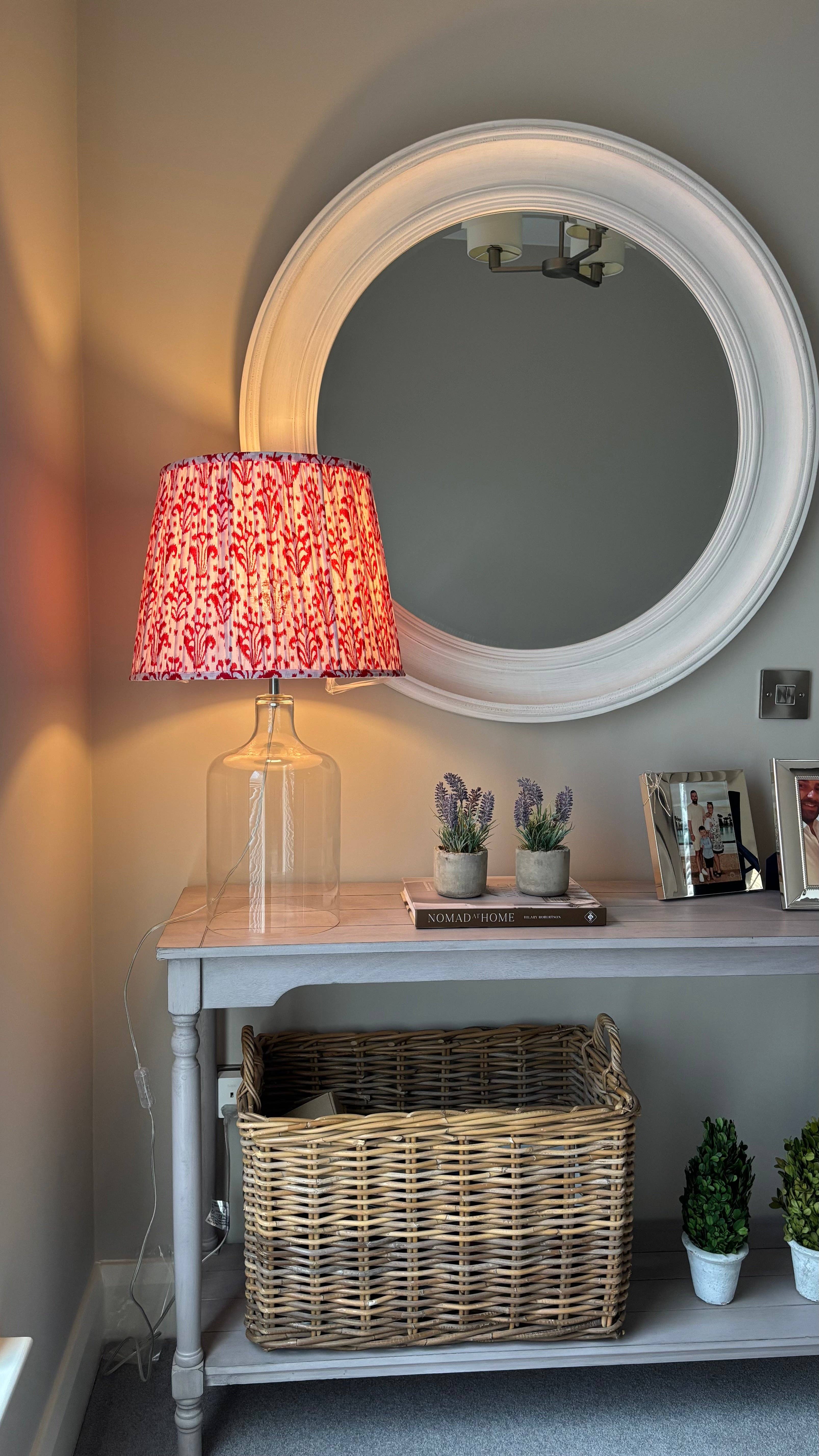 LNH EDIT - Wholesale Lamp Shade - Jaipur Red Empire Pleated Lampshade6