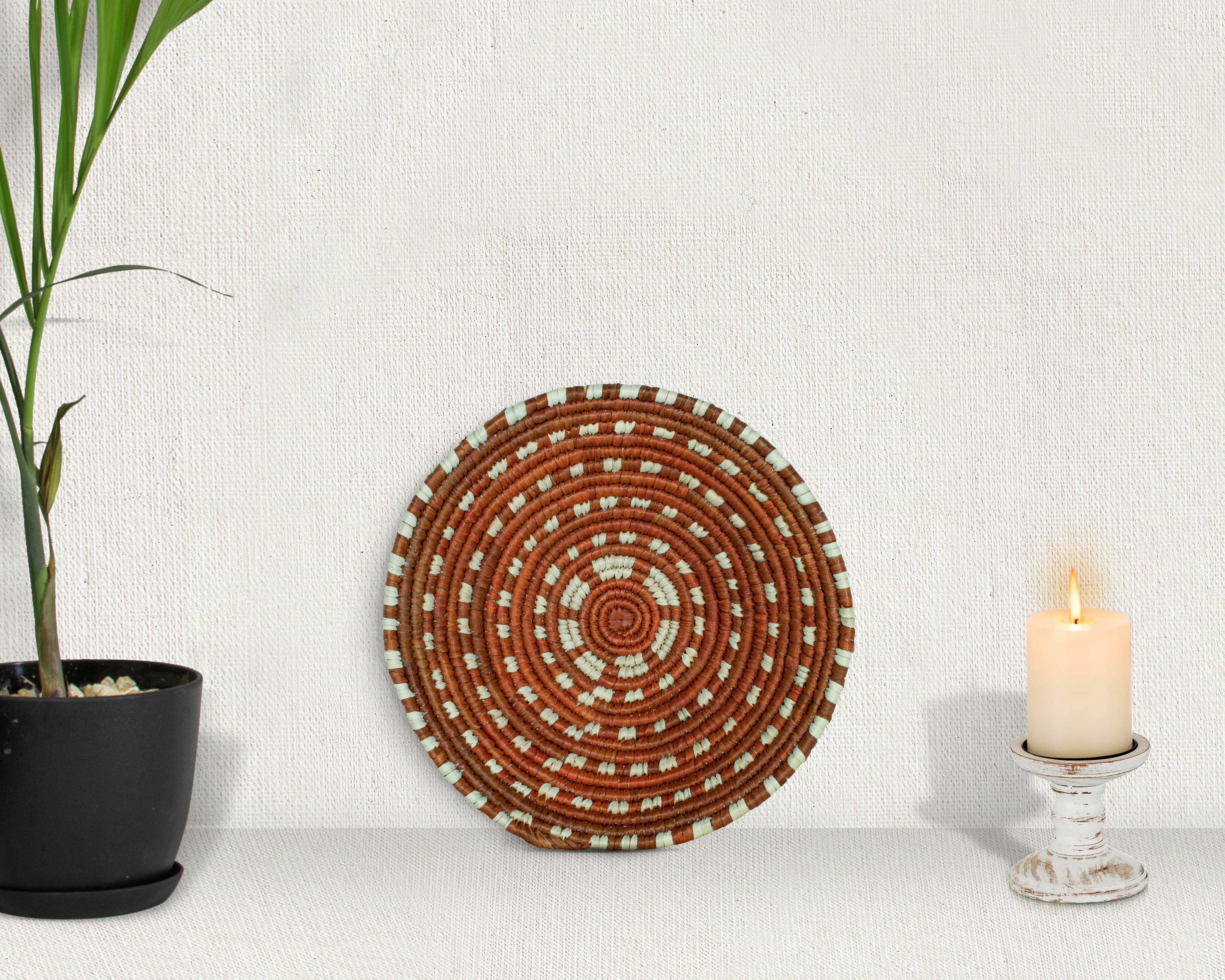 ArtisanalEmporiumLLC - Wholesale Basket - Handwoven Bowl Basket - Southwestern Basket - 8 inch dia2