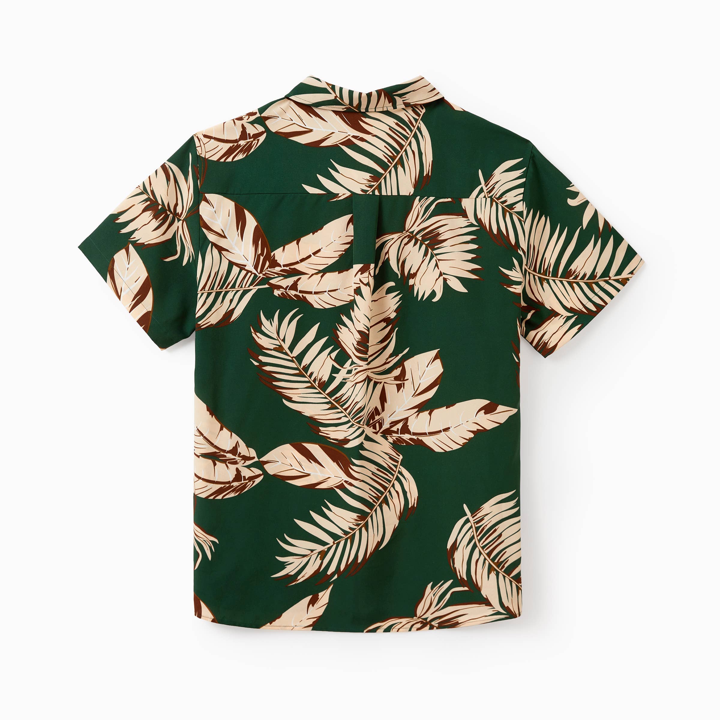 Verde Oscuro Conjunto de Ropa de Vacaciones Hawaianas Verde Tropical a Juego para la Familia de venta al por mayor en Faire19