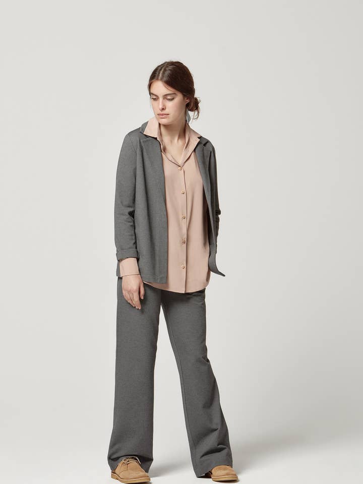 Lillie Blazer in Dunkelgrau für den Großhandel von MARIE