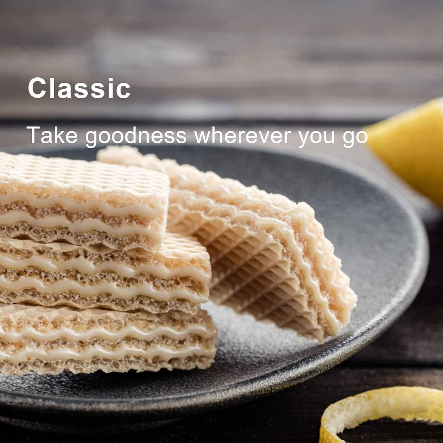 Snacky Candy - Wholesale Biscuit - Loacker Wafer Classic Lemon 1.59 oz 12 count3