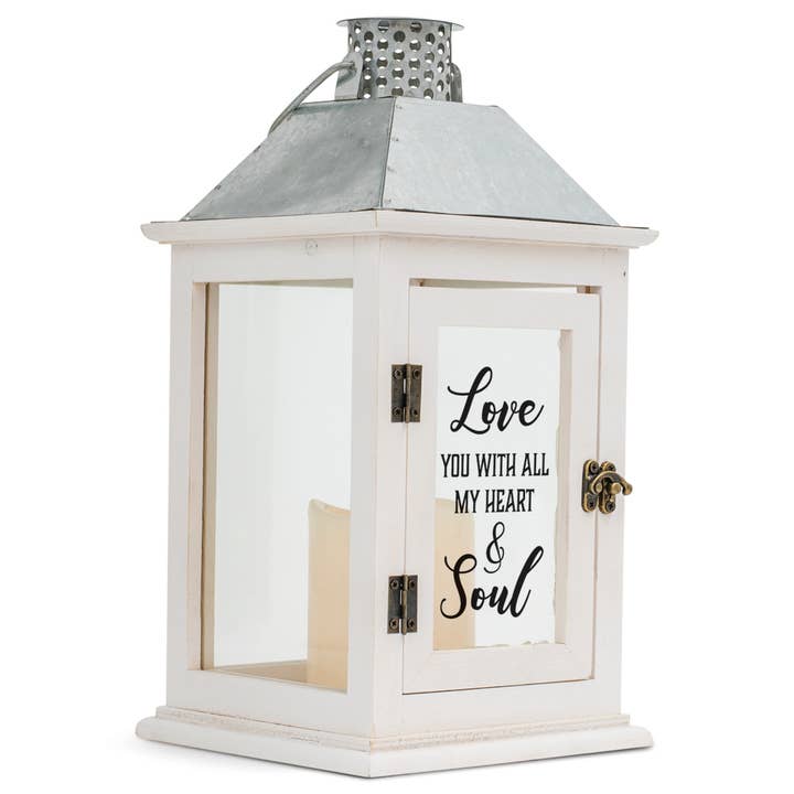 YOUR WORD IS A LAMP FOR MY FEET A LIGHT ON MY PATH LANTERN for wholesale by Cottage Garden
