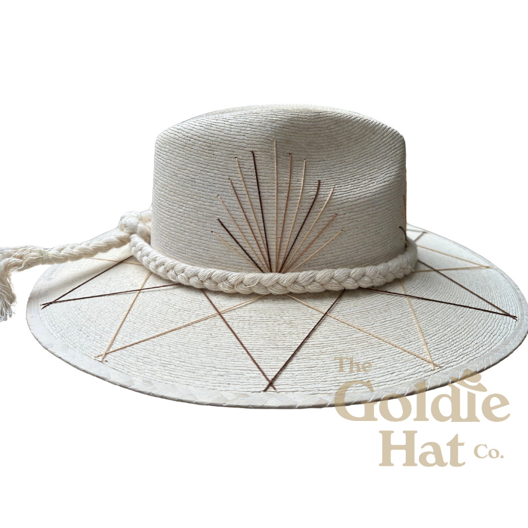 The Goldie Hat Co - Wholesale Straw Hat - Women's - Palma Hat Brown1
