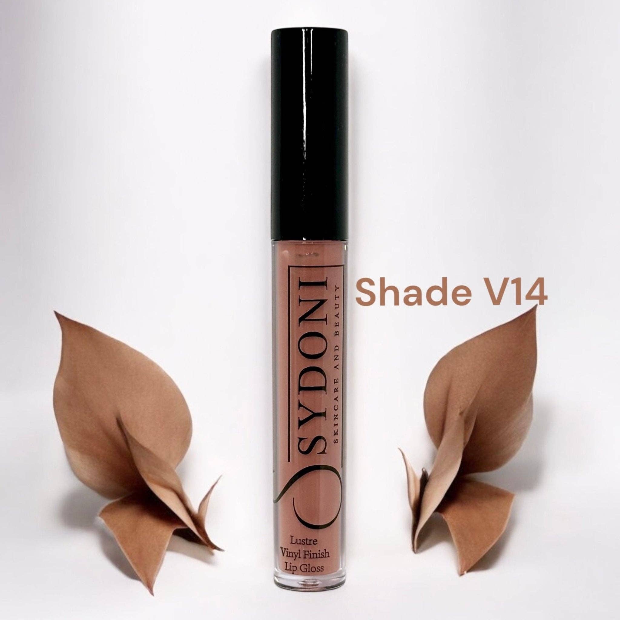 Sydoni Skincare and Beauty, Inc. - Vendita all'ingrosso Lucidalabbra - SHADE V14 LUCIDALABBRA FINITURA VINILE - Marrone Cioccolato Chiaro0