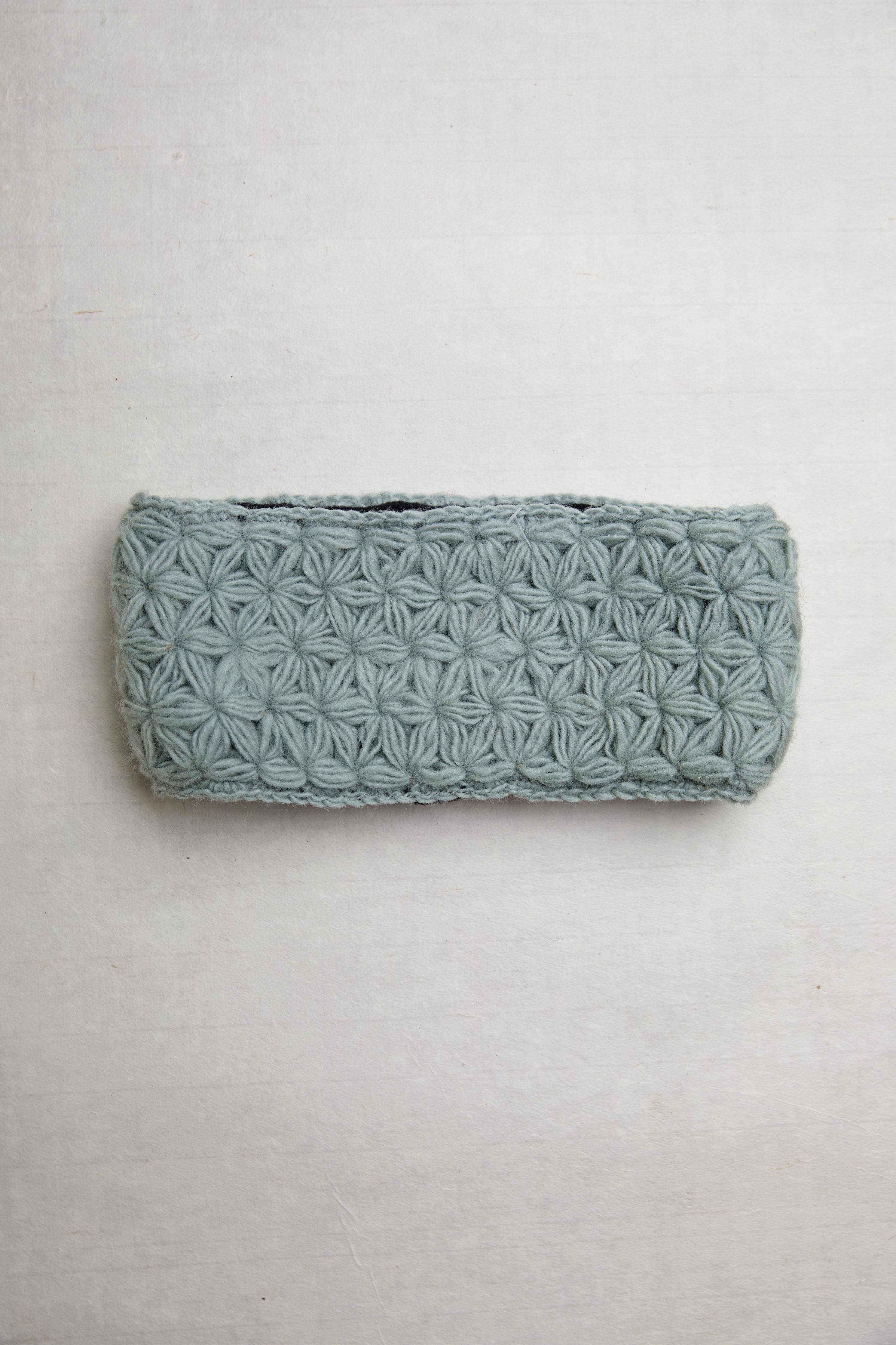 By Many Hands - Wholesale Fashion Headband - Women's - Addison Sage Crochet Headband1