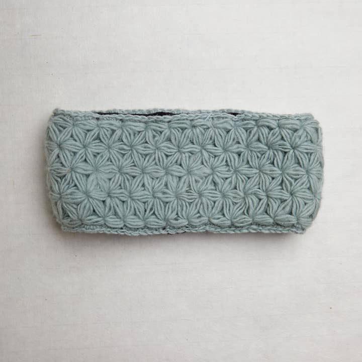 By Many Hands - Wholesale Fashion Headband - Women's - Addison Sage Crochet Headband1