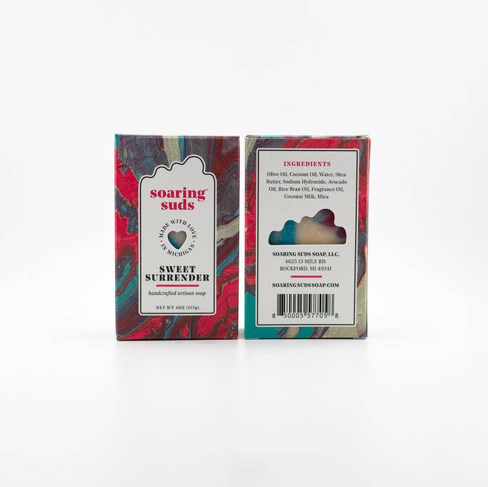 Soaring Suds Soap Co., LLC – wholesale Bar Soap – Sweet Surrender Artisan Soap1