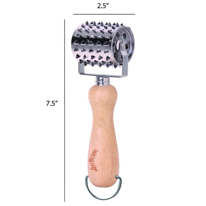 Style Asia - Wholesale Kitchen Tool/Gadget - Jim Beam Rolling Stainless Steel Meat Tenderizer