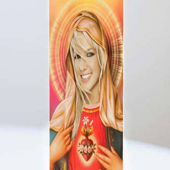 Nieuwe en Verbeterde Versie! Celebrity Biddende Kaars: Britney Spears voor wholesale door Cool Story Gifts