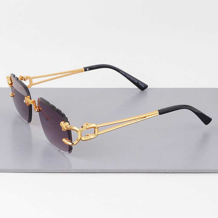 MIX Jaguar Pillar Chain Sunglasses for wholesale on Faire2