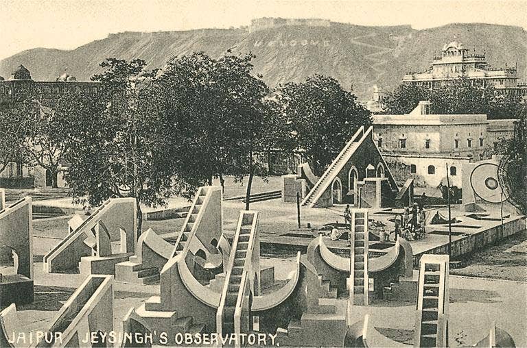 Found Image Press – Postal por atacado – Postal SE-41 Observatório de Jeysingh, Jaipur, Índia0