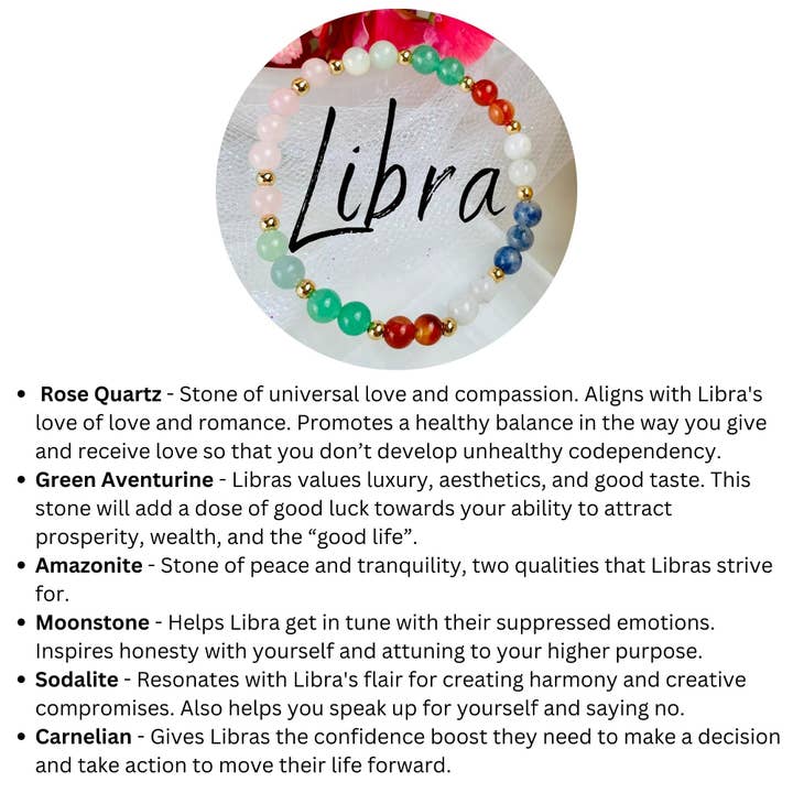 Soul Charms - Wholesale Beaded bracelet - 12 Zodiac Crystal Bracelet22