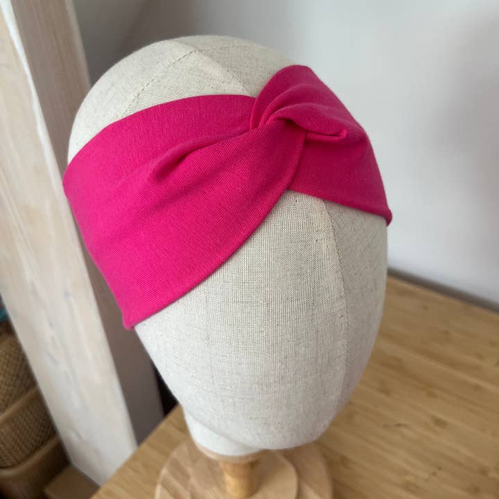 Bandeau Torsadé Barbie pour la vente par Les chouchous de Romane