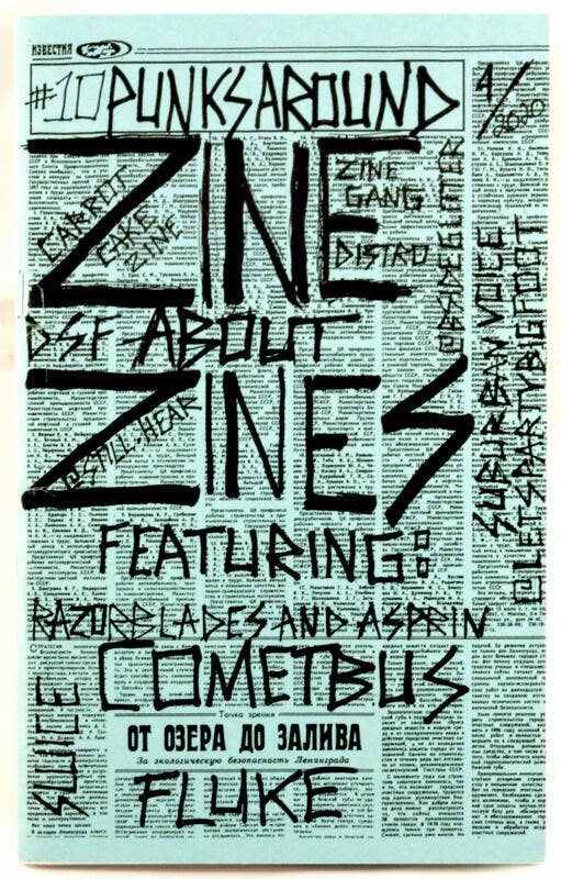 Microcosm Publishing & Distribution – Engroshandel Magasin – Punks Around Zine #10: Zine Om Zines3