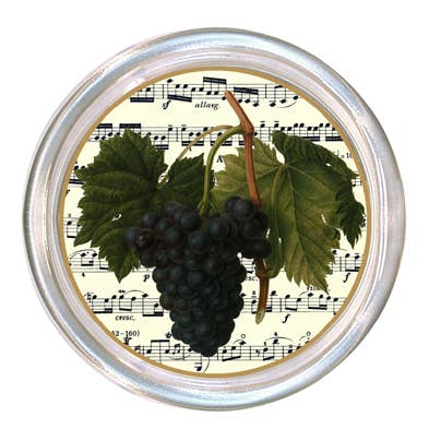 C448 italienske druer på noder Coaster for engroshandel hos Marye-Kelley