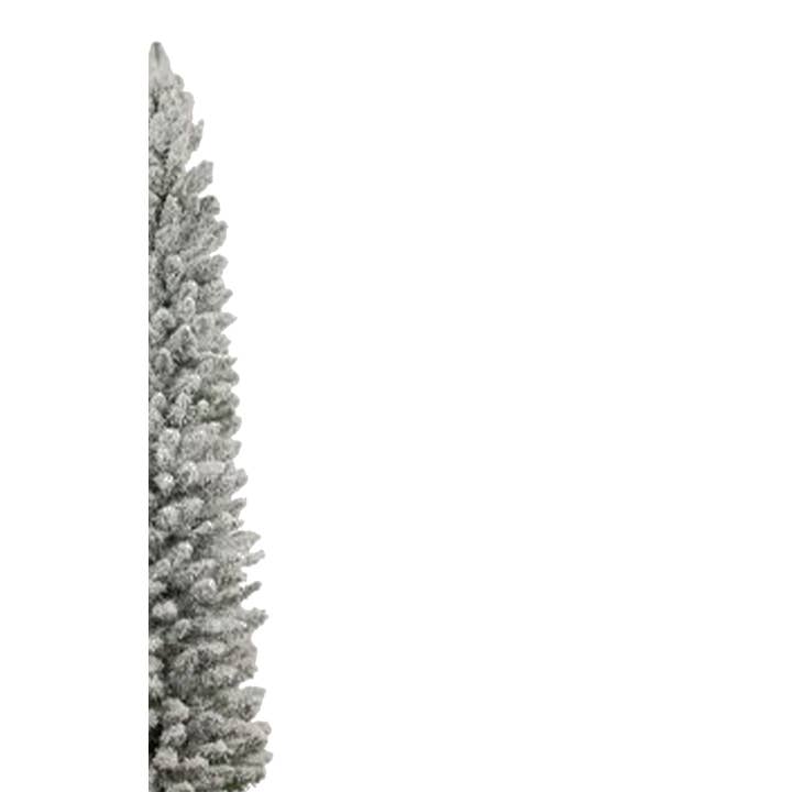 Perfect Holiday - Wholesale Artificial Christmas tree - 6.5 FT Pencil Snow Flocked Christmas Tree3