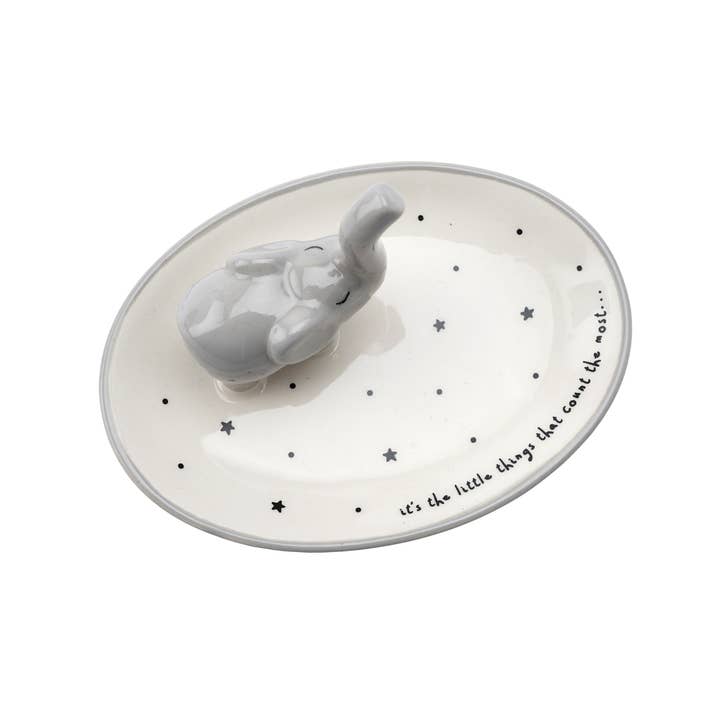 CGB Giftware – wholesale Jewellery dish – Send With Love Elephant Ring Holder Trinket Dish3