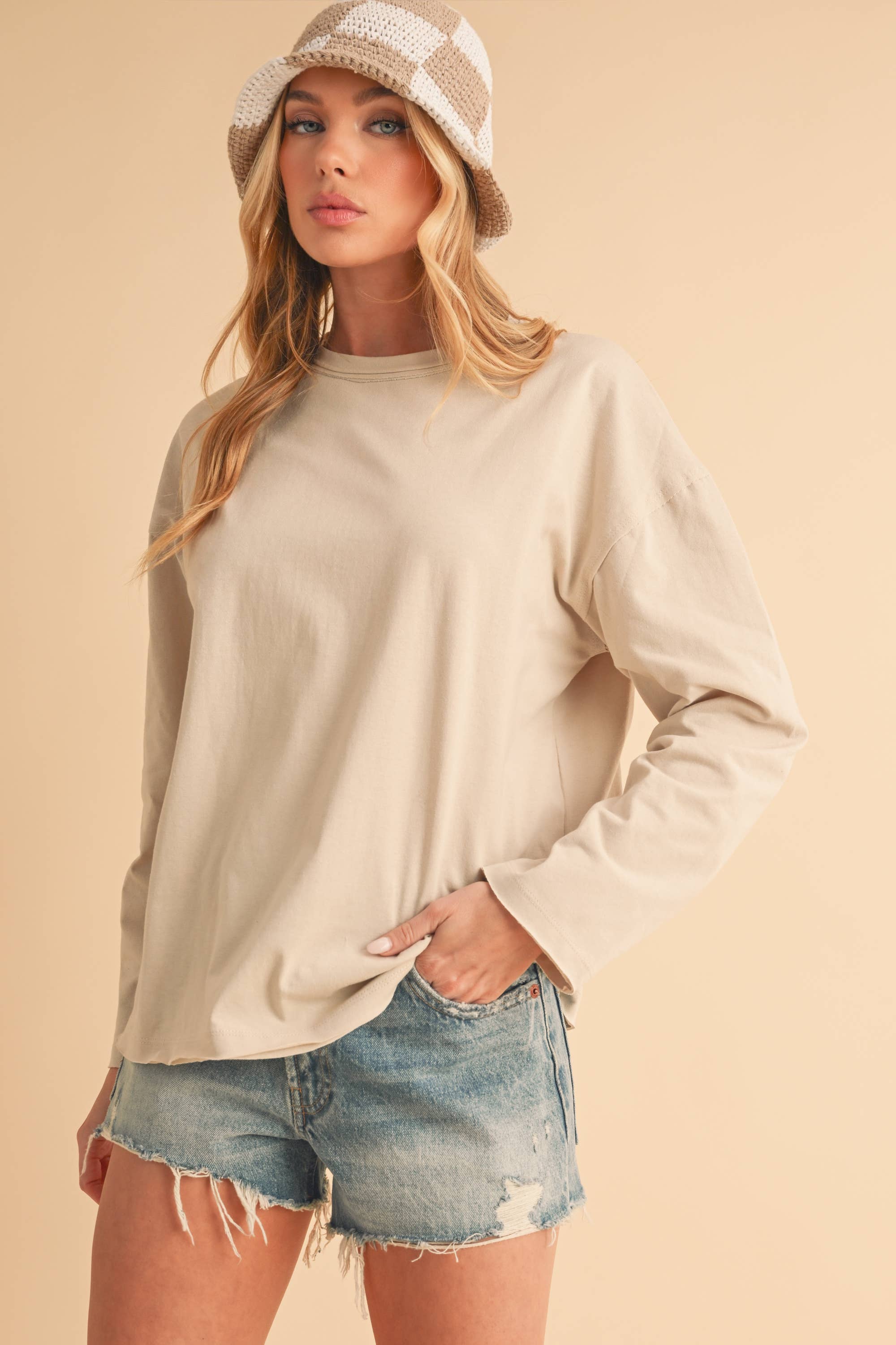 AEMI + CO - Vente Haut en maille – femme - 8438FN Haut à manches longues Billi8