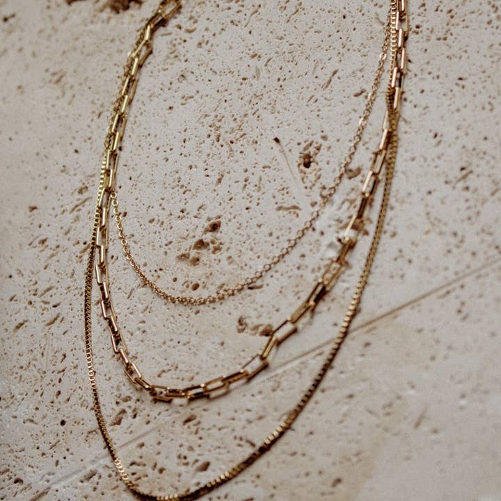 Black Sheep Jewelry - Wholesale Link & Chain Necklace - cecilia necklace5