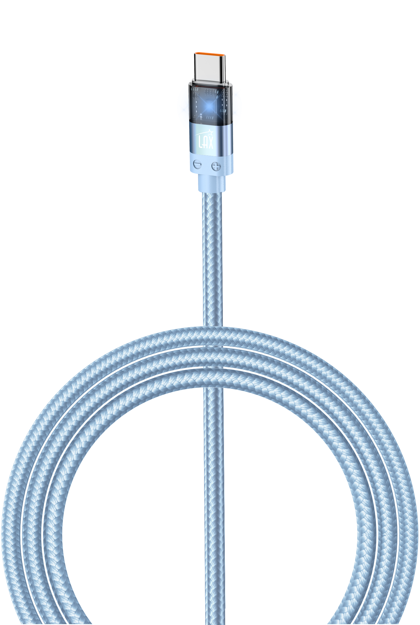 LAX Gadgets - Wholesale Charging Cable - LED 60W USB-C to USB-C Fast Charging Cable—Retail Packaging7