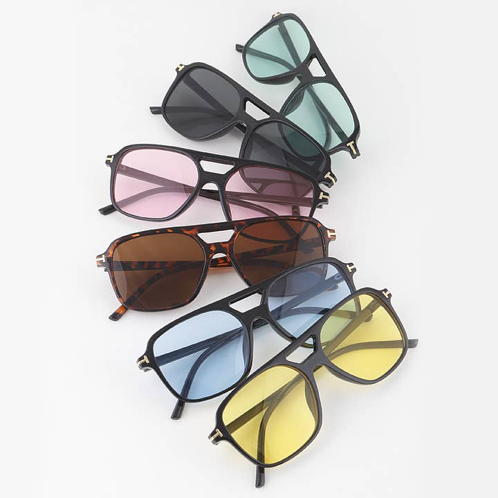 Bright Tinted Aviator Sunglasses and other Purchase Wholesale sunglasses and accessories. Free Returns & Net 60 Terms on Faire trending on Faire.