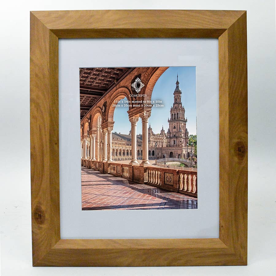 Concepts In Time - Wholesale Picture Frame - Concepts MontegoEdge Wall Frame Display 11x14/8x101