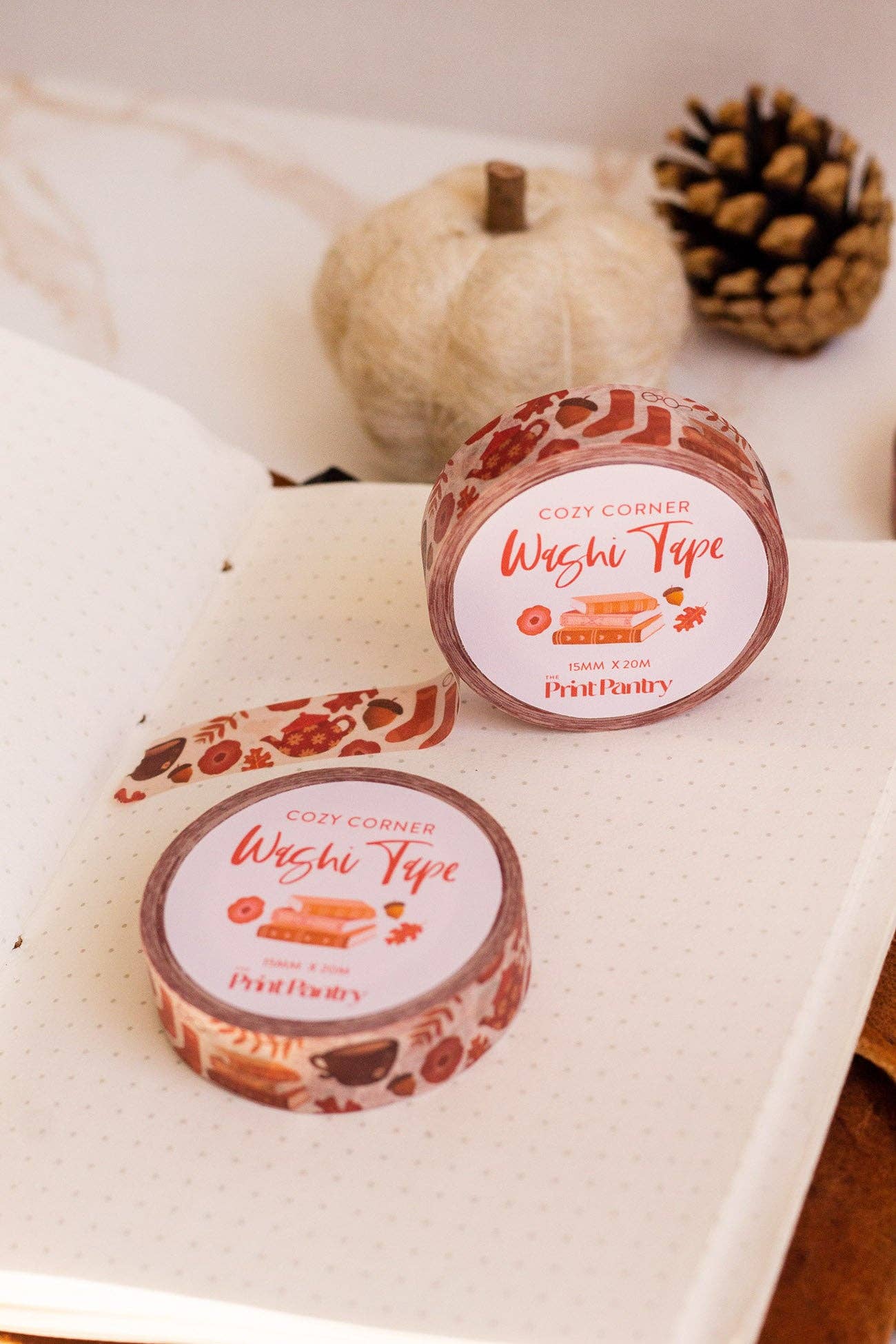 The Print Pantry - Wholesale Washi Tape - Cozy Corner Washi Tape3