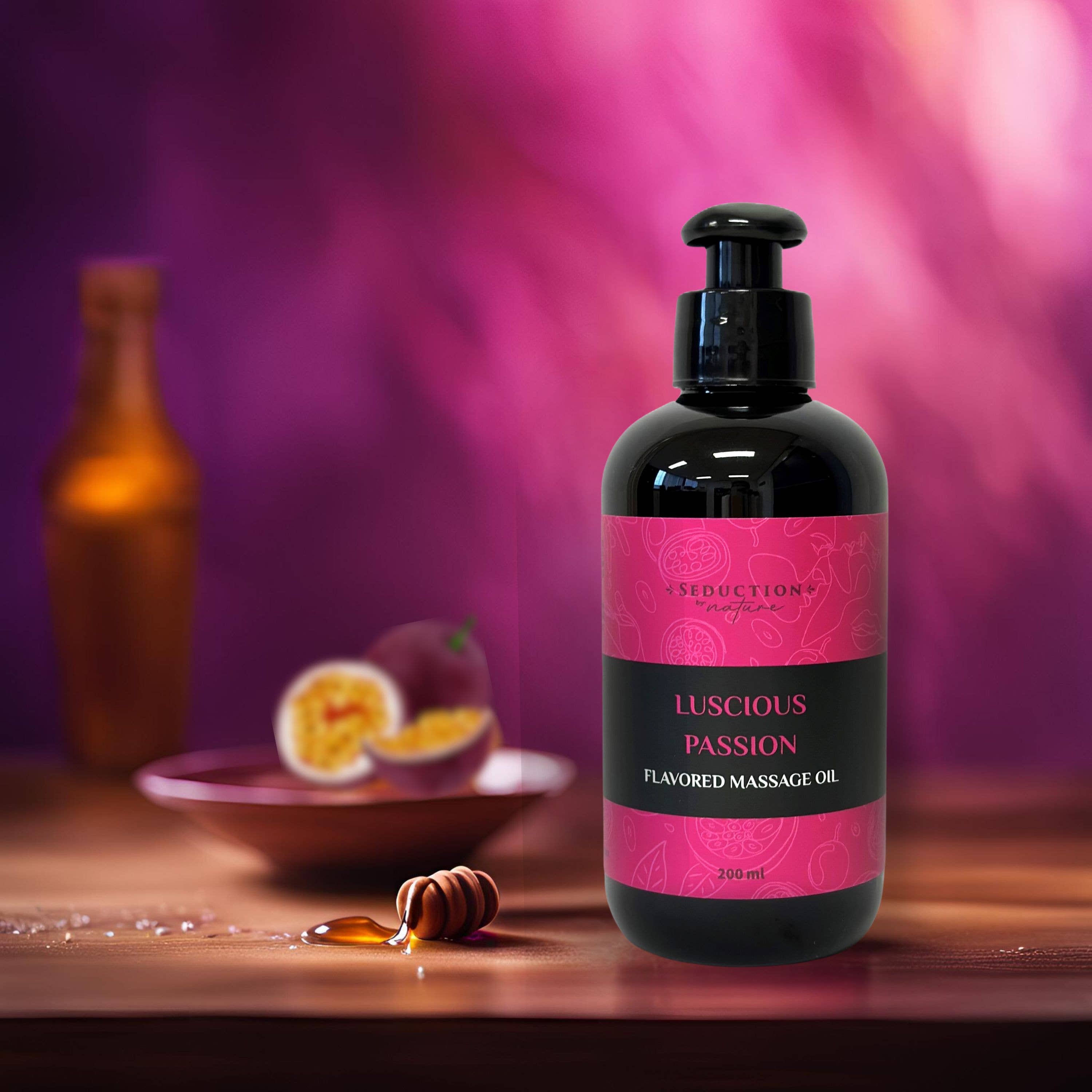 Seduction by Nature - Wholesale Sex Toy - Luscious Passion - Kissable Massage Oil9