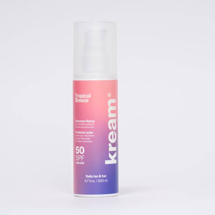 Kream® Tropical Breeze Sonnenschutz SPF 50, 200 ml für den Großhandel von Kream®