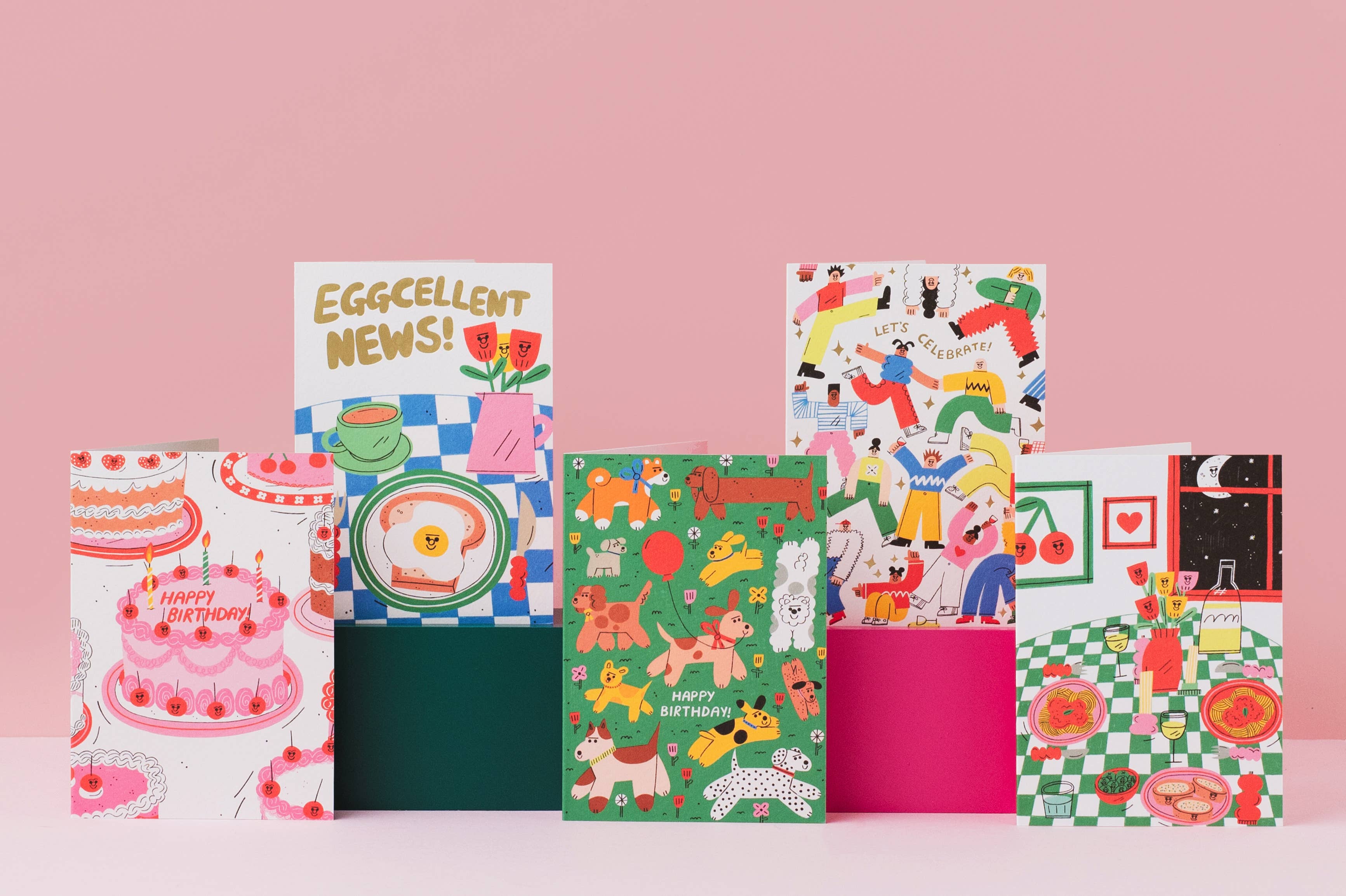 Rumble Cards (US Duties & Taxes Paid) - Wholesale Congratulations Card - Eggcellent News - Congratulations - New Baby - Graduation2