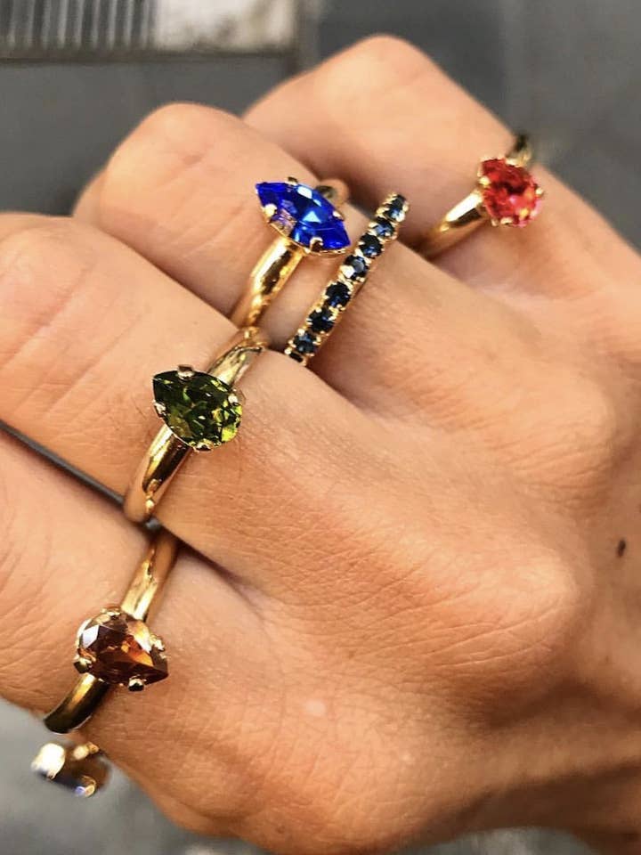 Sabrina ring for wholesale by DITTA Alessandra Avallone