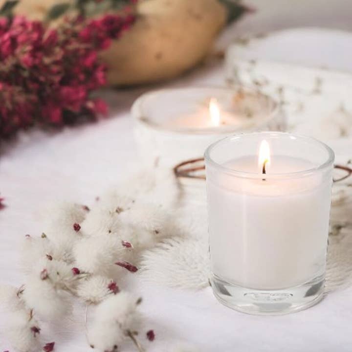 Aroma Kaz - Wholesale Votive candle - Juicy Peaches Eco Soy Votive Candles4