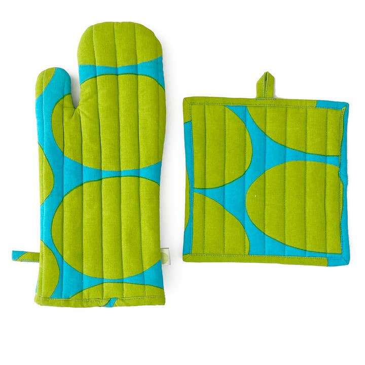 See Design - Wholesale Oven Mitt/Pot Holder - Oven Mitt & Potholder Set
