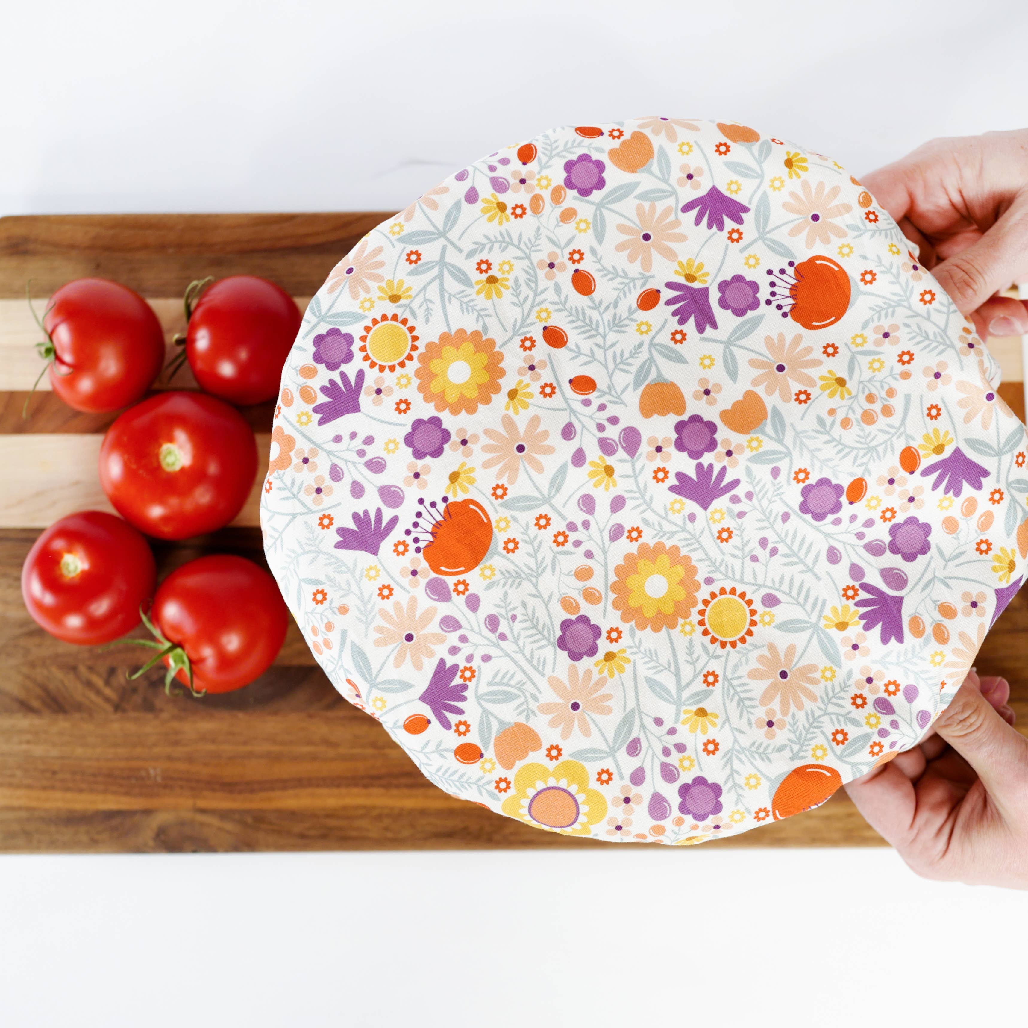 Colibri Canada - Wholesale Food Storage Wrap/Bag - Bowl Covers - Set Wildflowers3